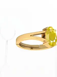 Barmunda gems Yellow Brass  Finger Ring
