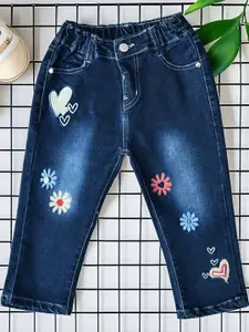 BAESD Girls Comfort Clean Look Light Fade Stretchable Cotton Jeans