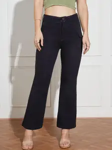 Miss Chase Women Bootcut High-Rise Stretchable Jeans