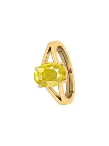 Barmunda gems Yellow Brass  Finger Ring