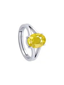 Barmunda gems Men Brass Artificial Stone Studded Finger Ring