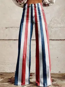 StyleCast Women Regular Fit Mid-Rise Printed Jeans