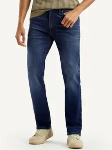 Levis Men Straight Fit Clean Look Light Fade Jeans