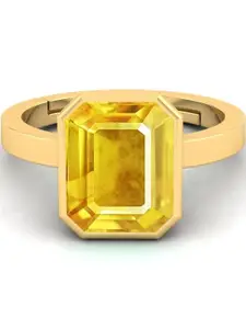 Barmunda gems Yellow Brass  Finger Ring