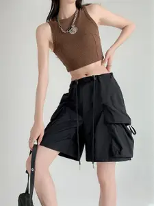 Outzidr Women Relaxed Fit Cargo Shorts