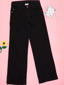 Pantaloons Junior Girls Flared Mid-Rise Jeans