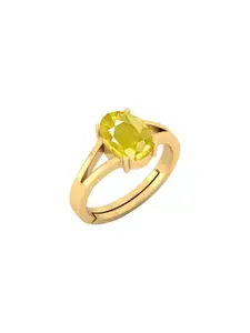 Barmunda gems Yellow Brass  Finger Ring
