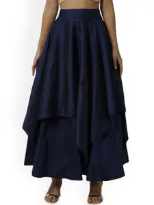 De Moza Flared Maxi Skirt