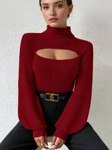 bebe High Neck Sweater