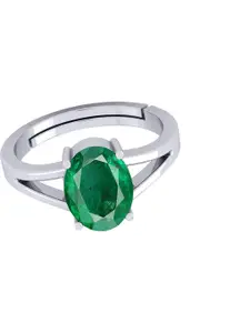Barmunda gems Green Brass  Finger Ring