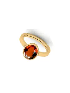 Barmunda gems Brown Brass  Finger Ring