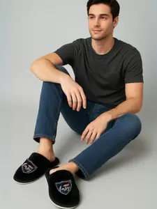 TRAVELKHUSHI Men Room Slippers