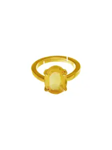 Barmunda gems Yellow Brass  Finger Ring