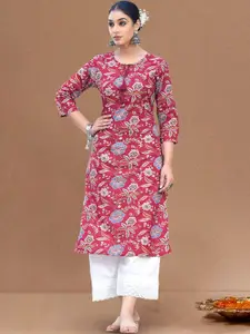 Varanga Women Floral Printed Floral Kurta