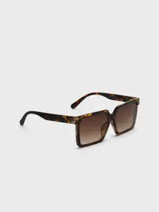 20Dresses Women Brown Lens & Brown Square Sunglasses with
