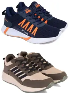 DRACKFOOT Men Non-Marking Running Sports Shoes