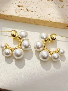 DIVASTRI Circular Half Hoop Earrings