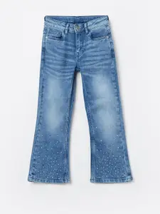 Fame Forever by Lifestyle Girls Regular Fit Mid-Rise Light Fade Jeans