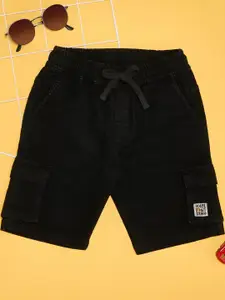 Pantaloons Junior Boys Regular Fit Mid-Rise Cargo Shorts