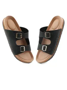 VOKLINE Colourblocked Slip-On Flip Flops