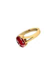 Barmunda gems Red Brass  Finger Ring