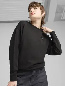 Puma Women Essentials Elevated Comfort Crew Sweatshirt