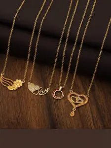 Anouk Gold-Plated Brass  Necklace