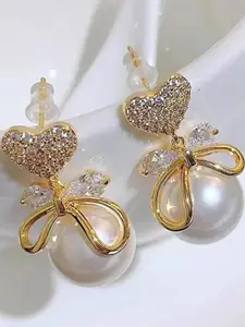 Vembley Cubic Zirconia Alloy Drop Earrings