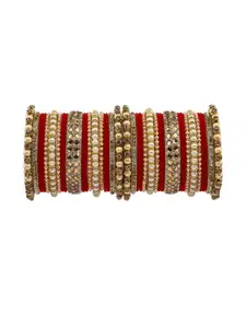 RIJOLI Rose Alloy & Stone Bangle