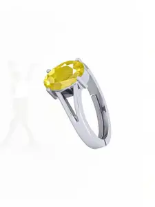 Barmunda gems Men Brass Artificial Stone Studded Finger Ring