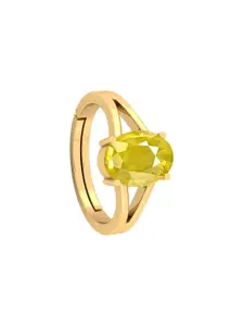 Barmunda gems Yellow Brass  Finger Ring