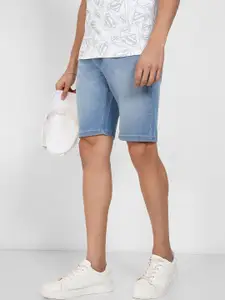 SF JEANS by Pantaloons Men Regular Fit Mid-Rise Shorts