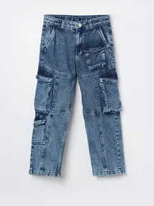 Fame Forever by Lifestyle Boys Slim Fit Clean Look No Fade Cotton Jeans