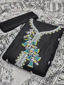 JULEE Embroidered Pure Cotton Unstitched Dress Material