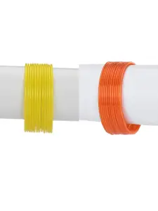 1ST TIME Yellow Alloy Bangle