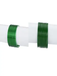 1ST TIME Set of 24 Plain Glass Bangle