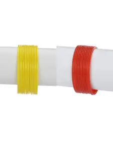 1ST TIME Yellow Alloy Bangle