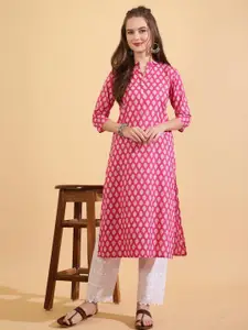 Faxmon Fashion Women Cotton Kurtas