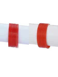 1ST TIME Red Alloy Bangle