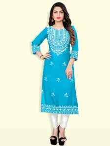 Faxmon Fashion Women Cotton Kurtas