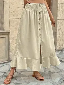 StyleCast A-Line Maxi Skirt