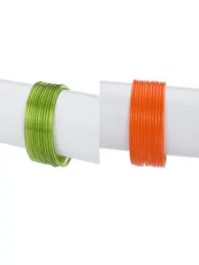 1ST TIME Green Alloy Bangle