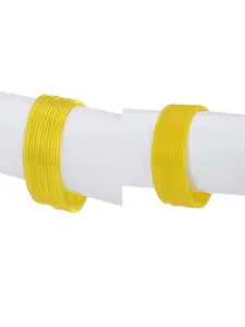 1ST TIME Yellow Alloy Bangle