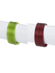 1ST TIME Green Alloy Bangle