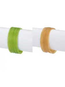 1ST TIME Green Alloy Bangle