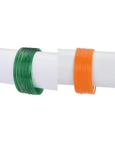 1ST TIME Set of 24 Plain Glass Bangle