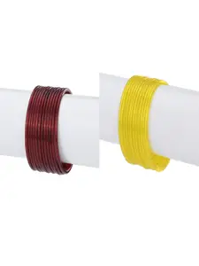 1ST TIME Red Alloy Bangle