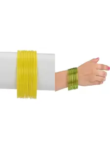 1ST TIME Yellow Alloy Bangle
