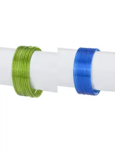 1ST TIME Green Alloy Bangle