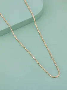 Kushal's Fashion Jewellery Copper Gold-Plated Necklace